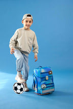 Lassig School Set Boxy Unique - gradient green/blue