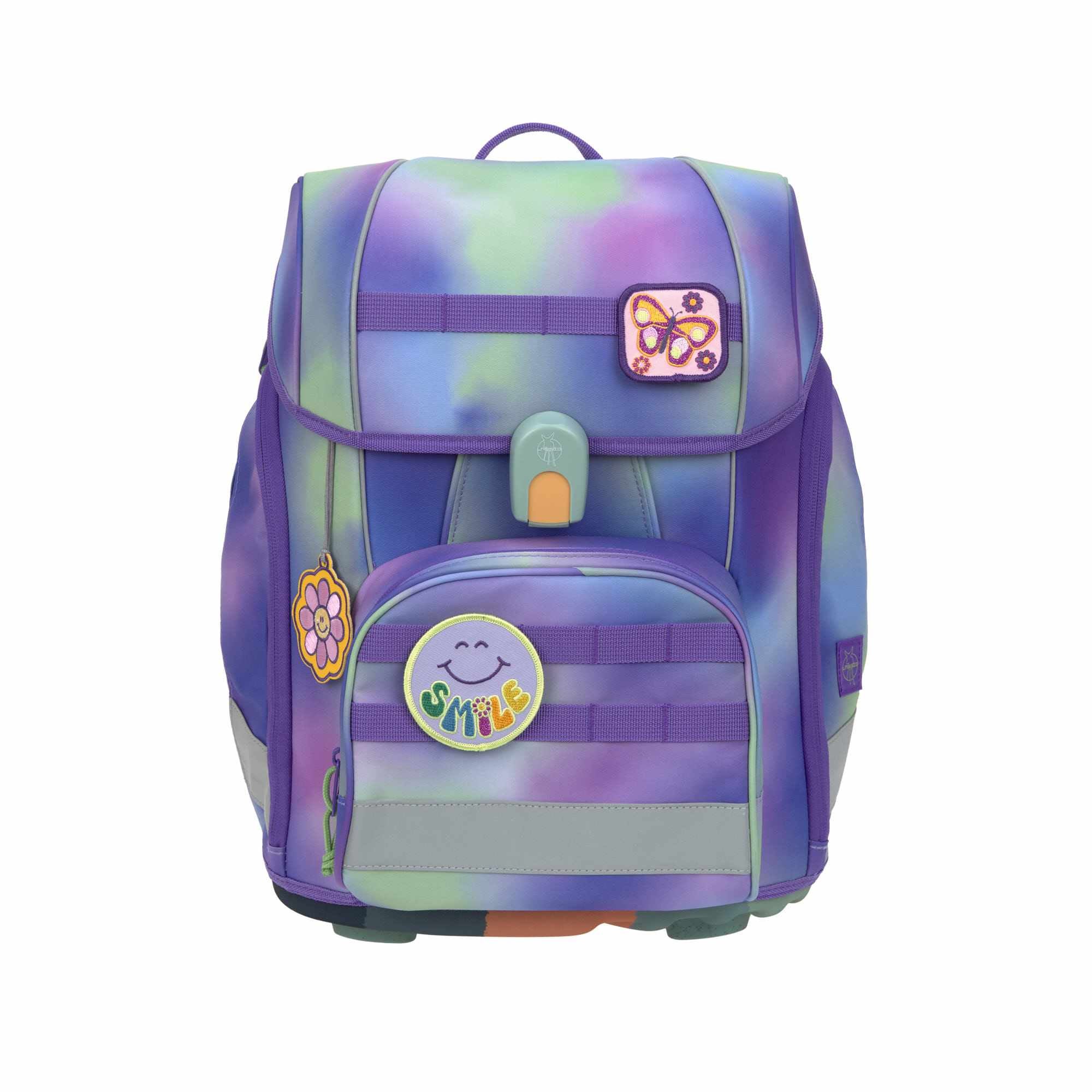 Lassig School Set Boxy Unique - gradient green/purple