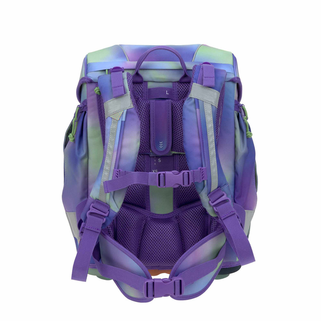 Lassig School Set Boxy Unique - gradient green/purple