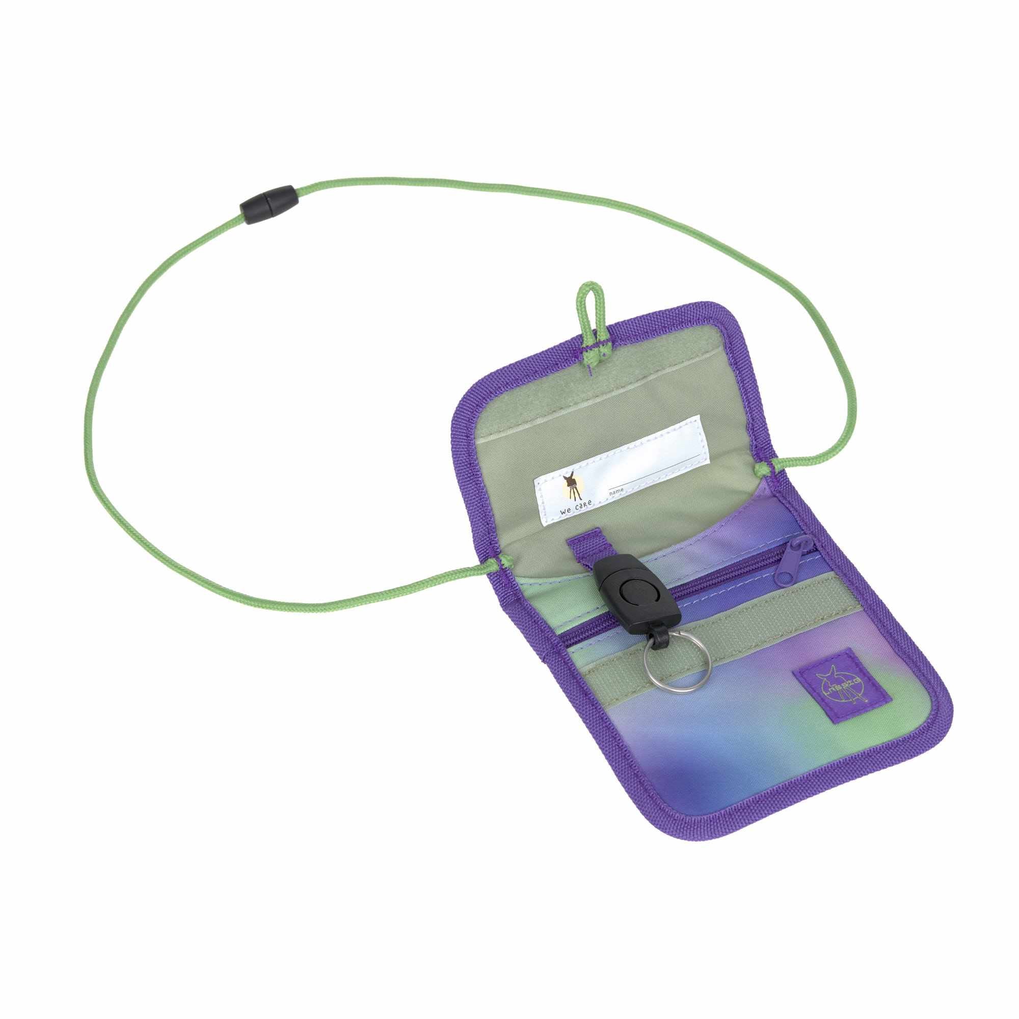 Lassig School Set Boxy Unique - gradient green/purple