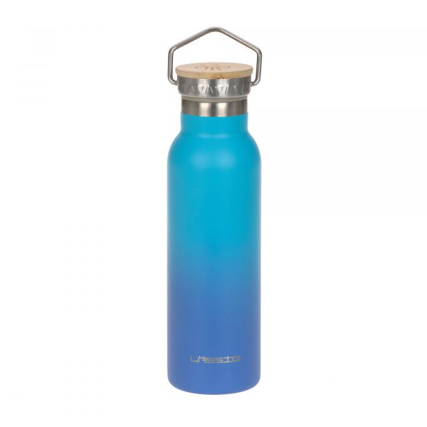 Lassig Double Walled Bottle Stainless Steel Unique 460 ml - gradient blue