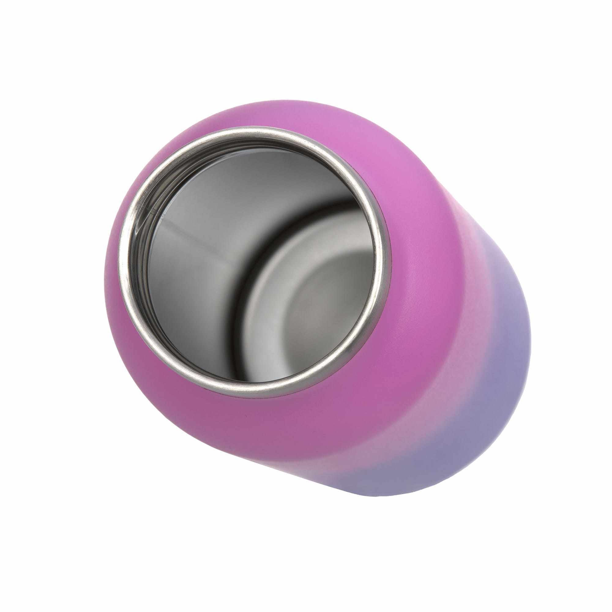 Lassig Double Walled Bottle Stainless Steel Unique 460 ml - gradient purple