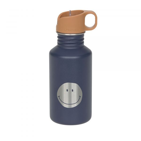 Lassig Bottle Stainless Steel Little Gang - Smile Navy
