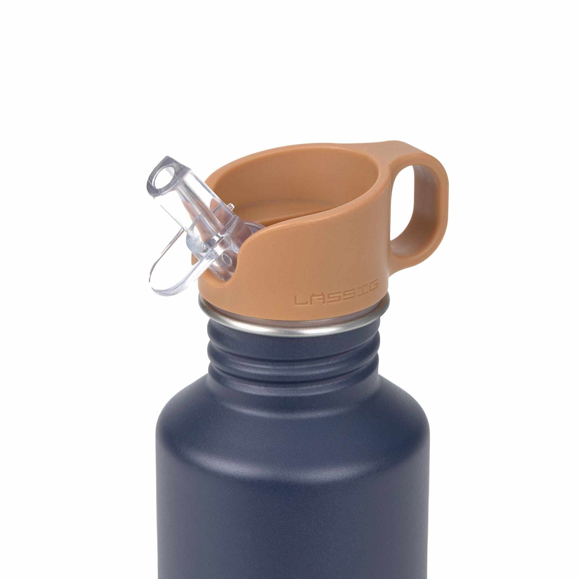 Lassig Bottle Stainless Steel Little Gang - Smile Navy