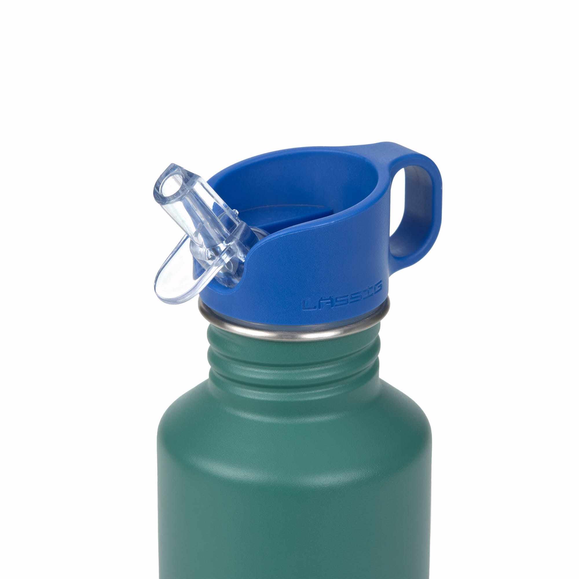 Lassig Bottle Stainless Steel Little Gang - Rainbow Green