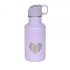Lassig Bottle Stainless Steel Little Gang - Heart lilac