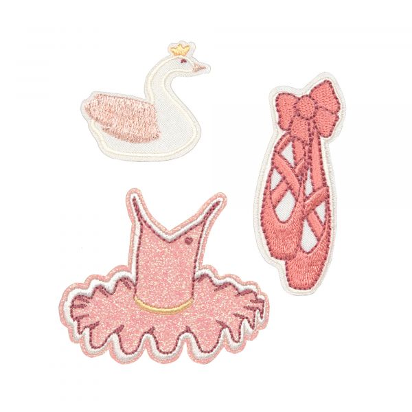 Lassig Textile Woven Sticker Stick on - Ballet