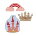 Lassig Textile Woven Sticker Stick on - Kingdom