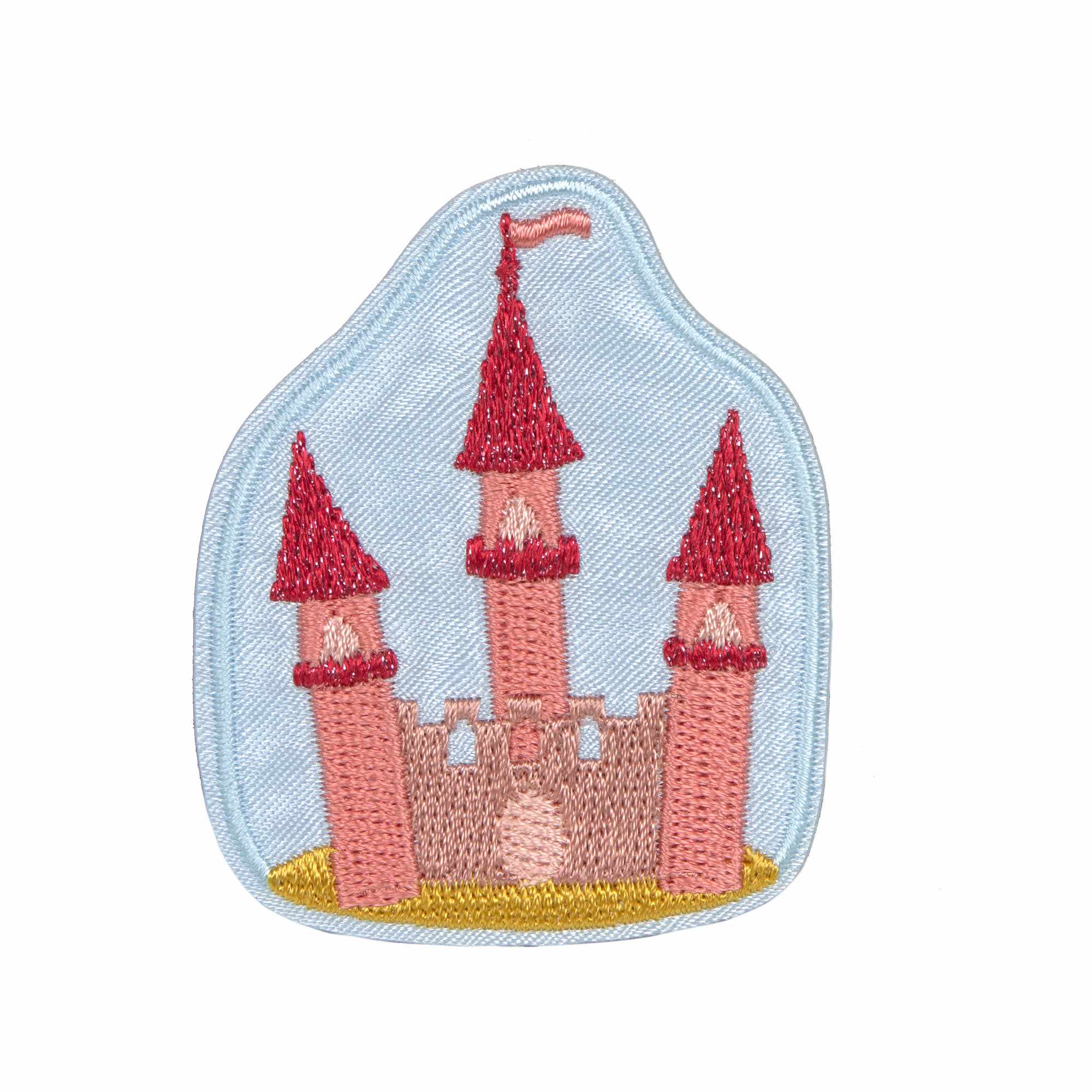 Lassig Textile Woven Sticker Stick on - Kingdom