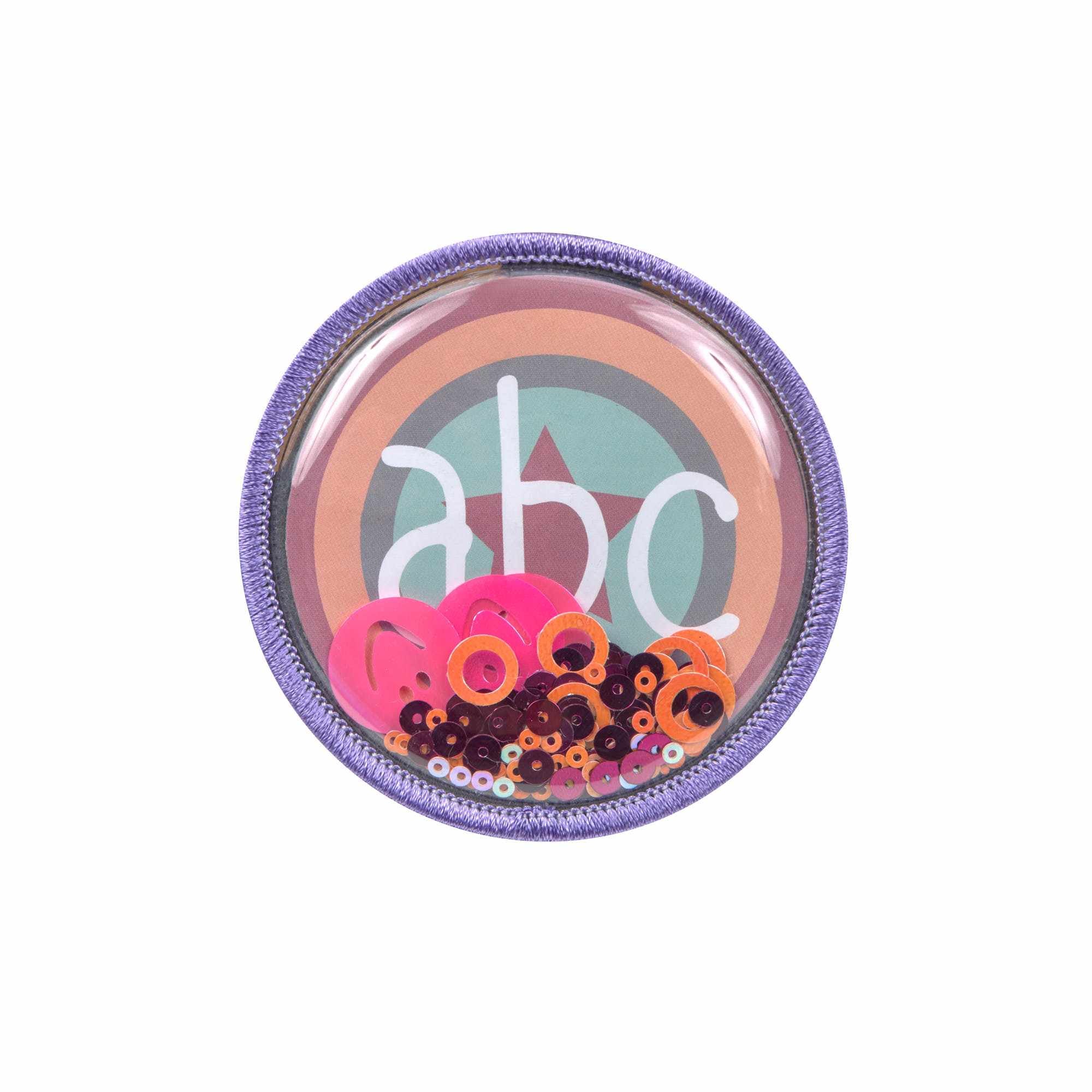 Lassig Patches Set DIY 2 pcs - lavender/peach