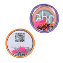 Lassig Patches Set DIY 2 pcs - lavender/peach
