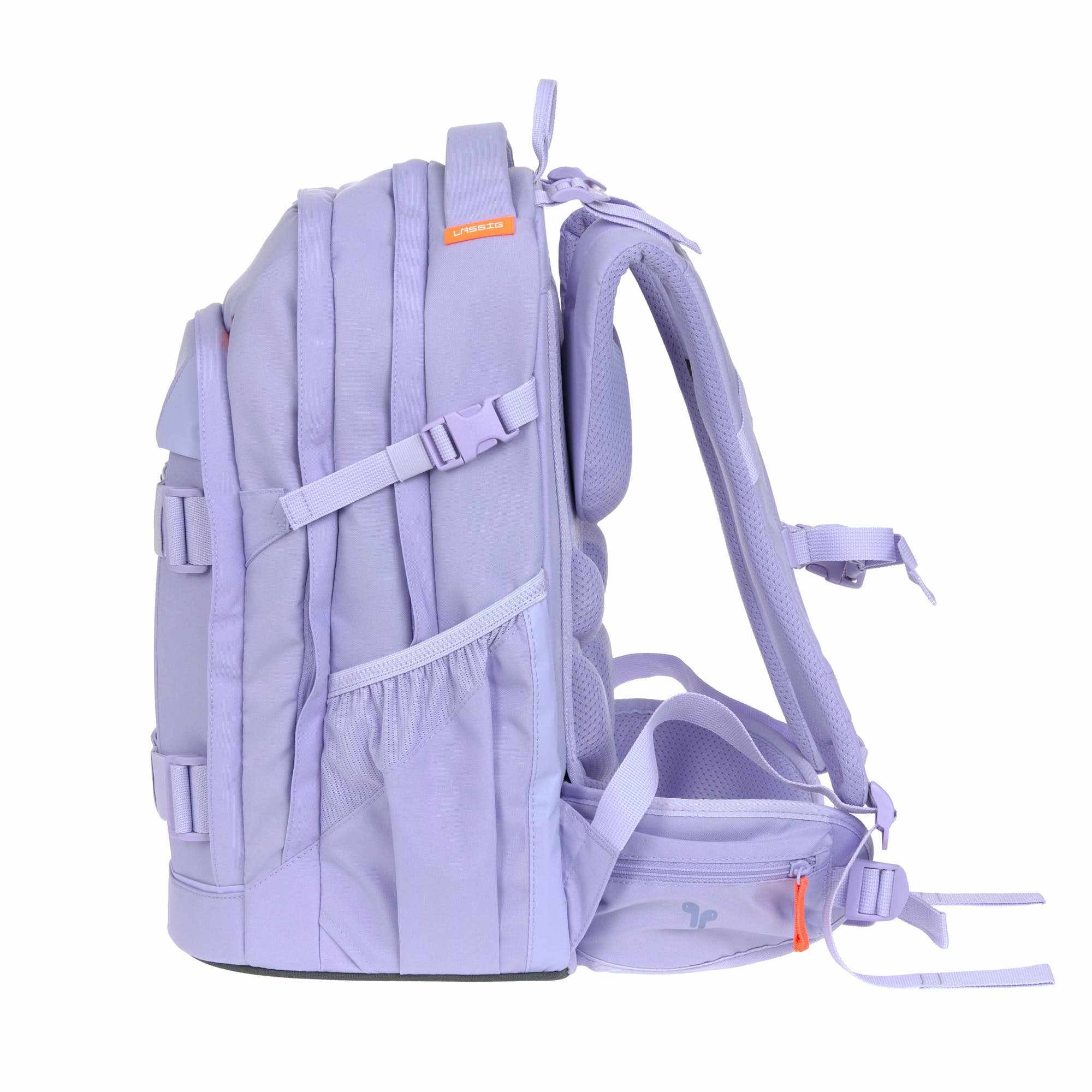Lassig School Backpack Origin Bold - lavender