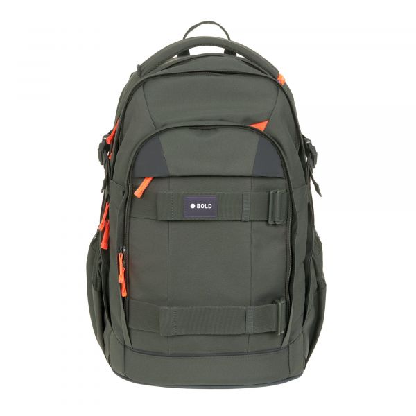 Lassig School Backpack Origin Bold - Dark Olive