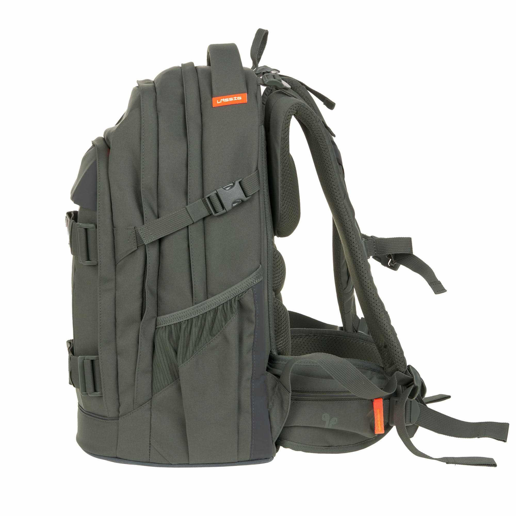 Lassig School Backpack Origin Bold - Dark Olive