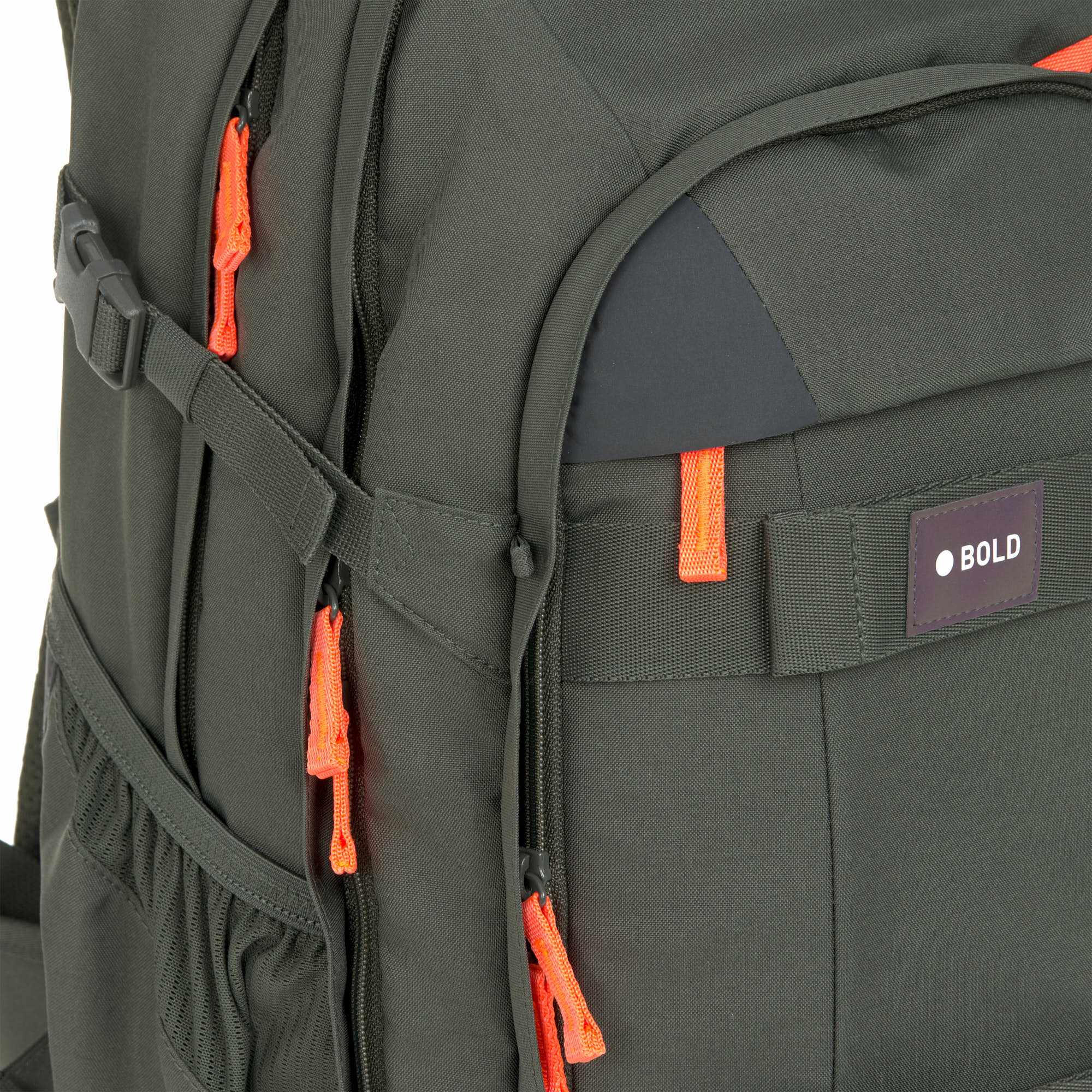 Lassig School Backpack Origin Bold - Dark Olive