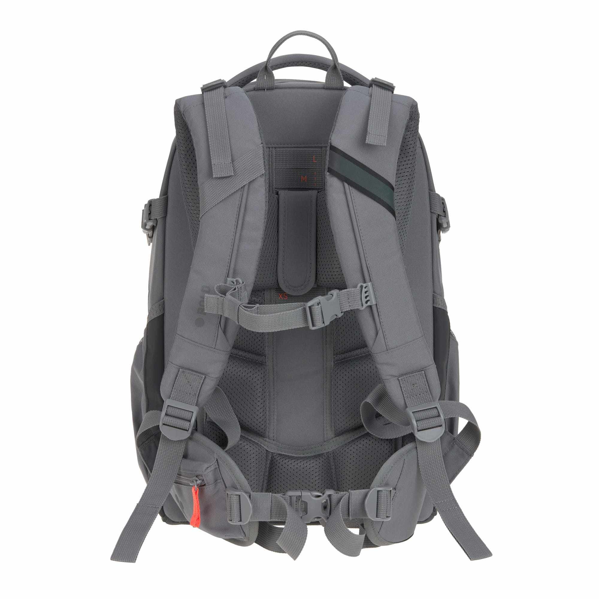 Lassig School Backpack Origin Bold - anthracite/grey