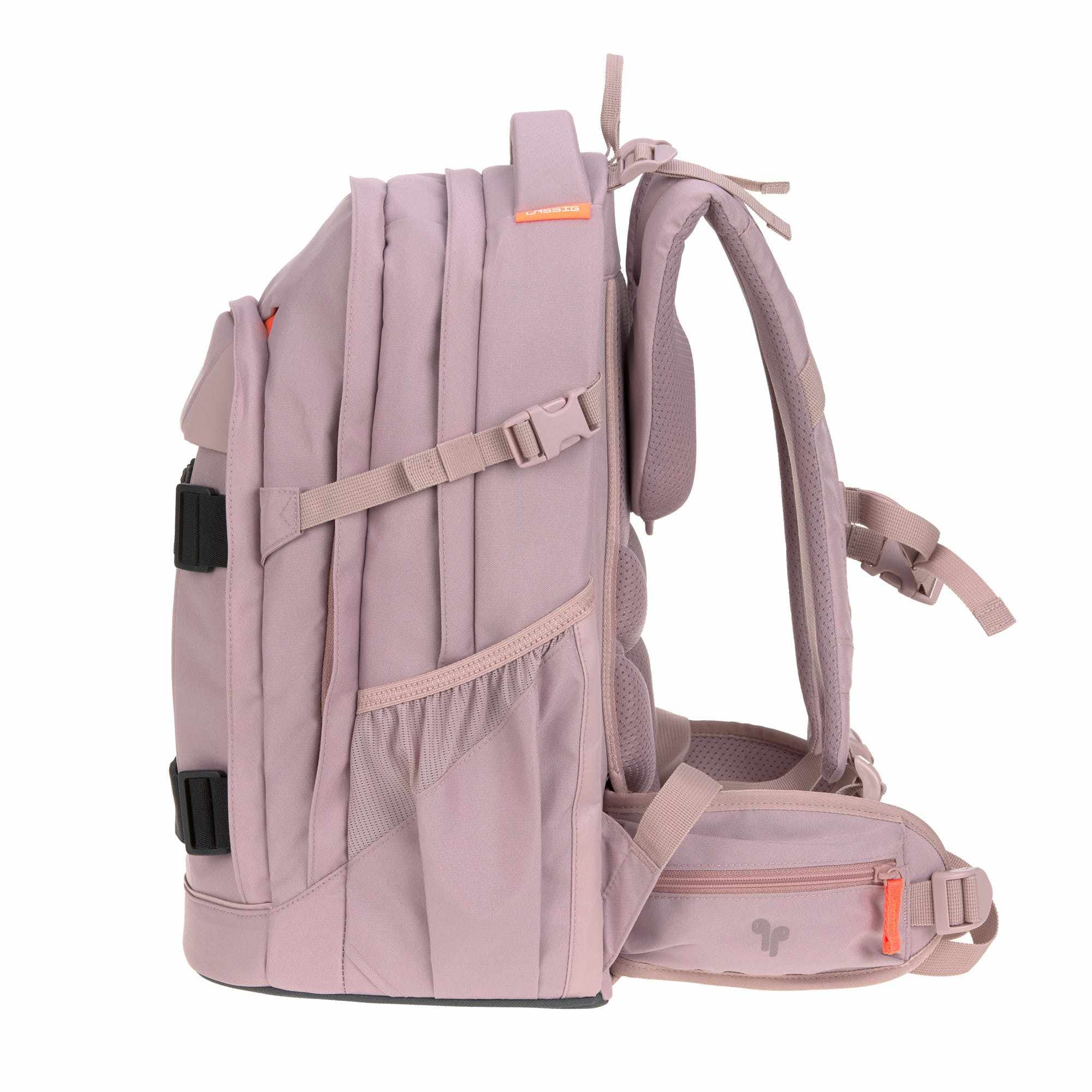 Lassig School Backpack Origin Bold - mauve