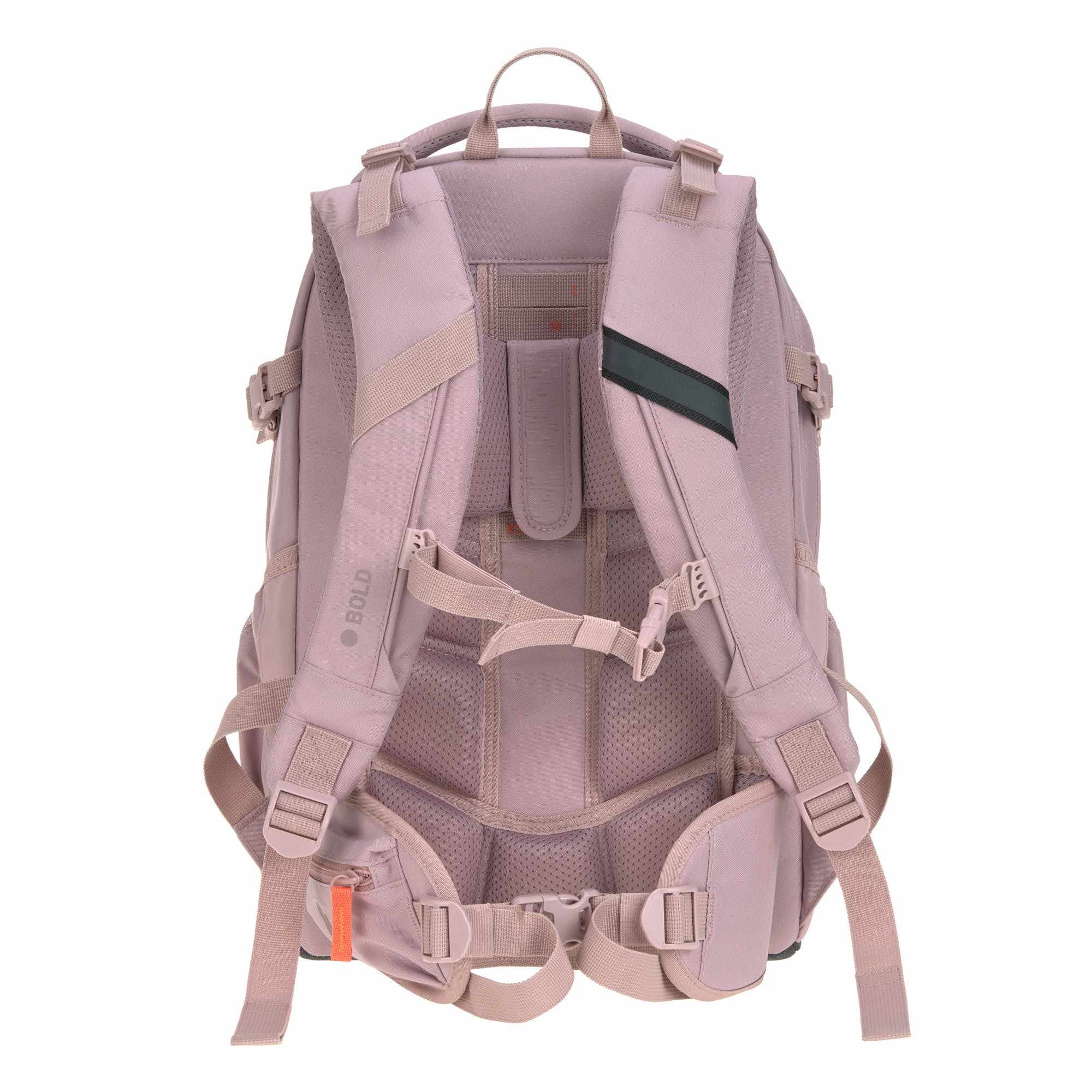 Lassig School Backpack Origin Bold - mauve