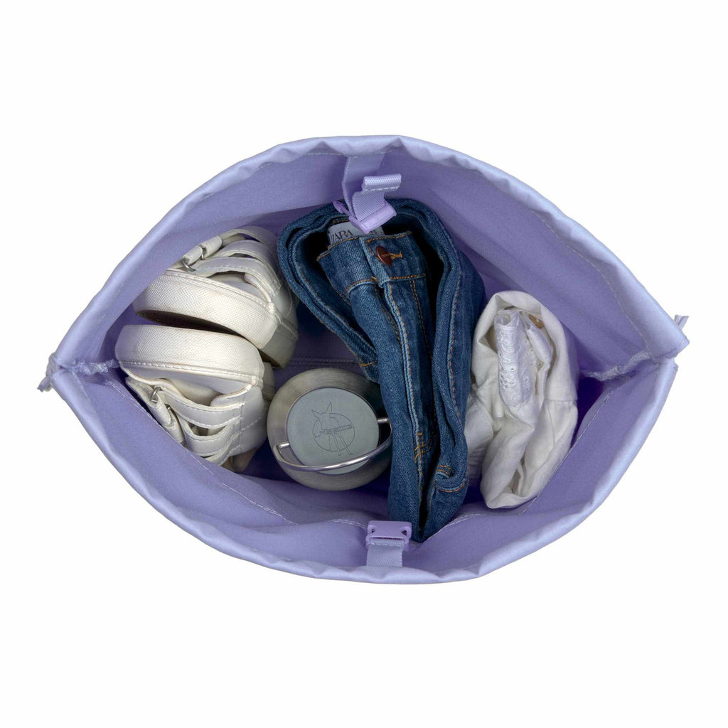 Lassig School String Bag Bold - lavender