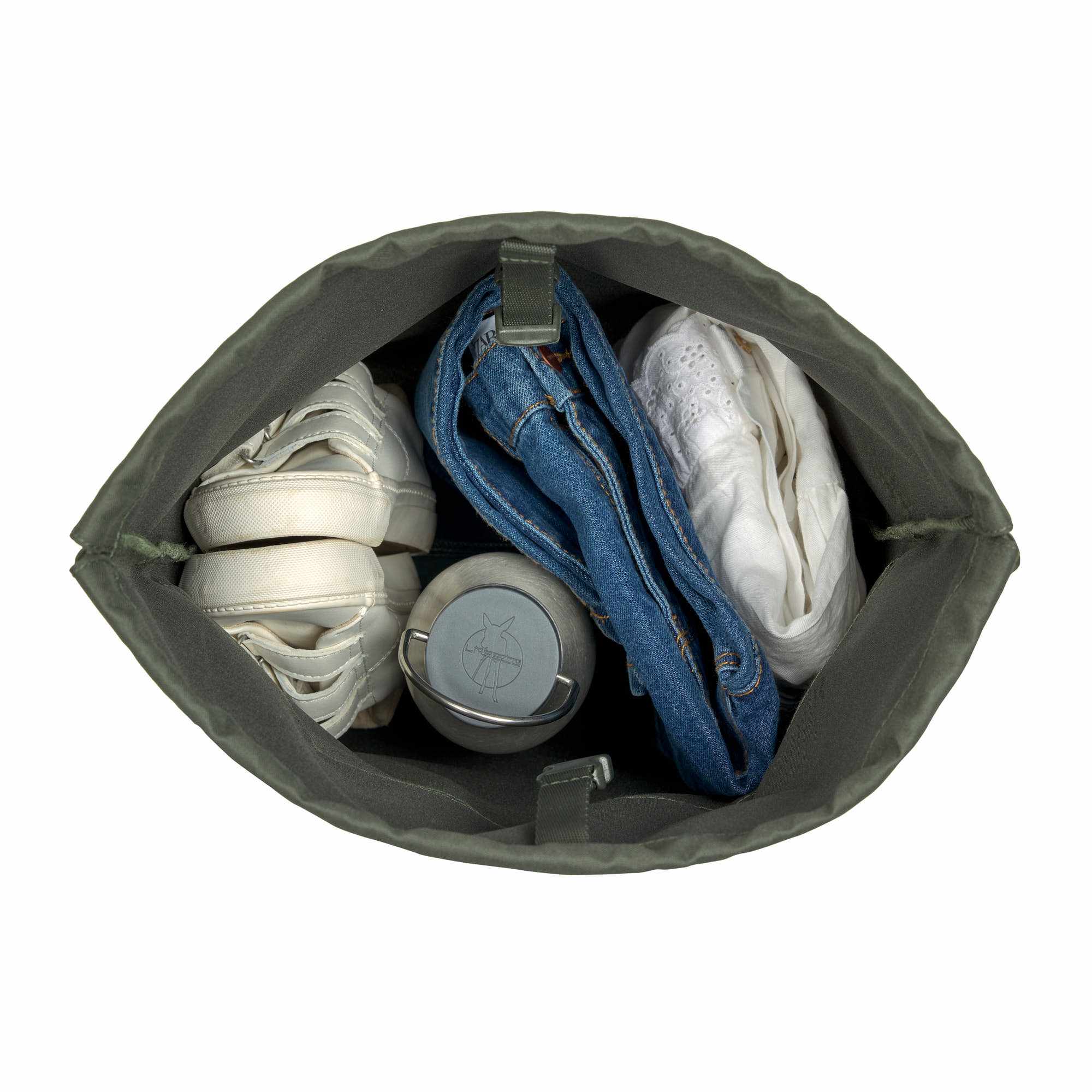 Lassig School String Bag Bold - Dark Olive