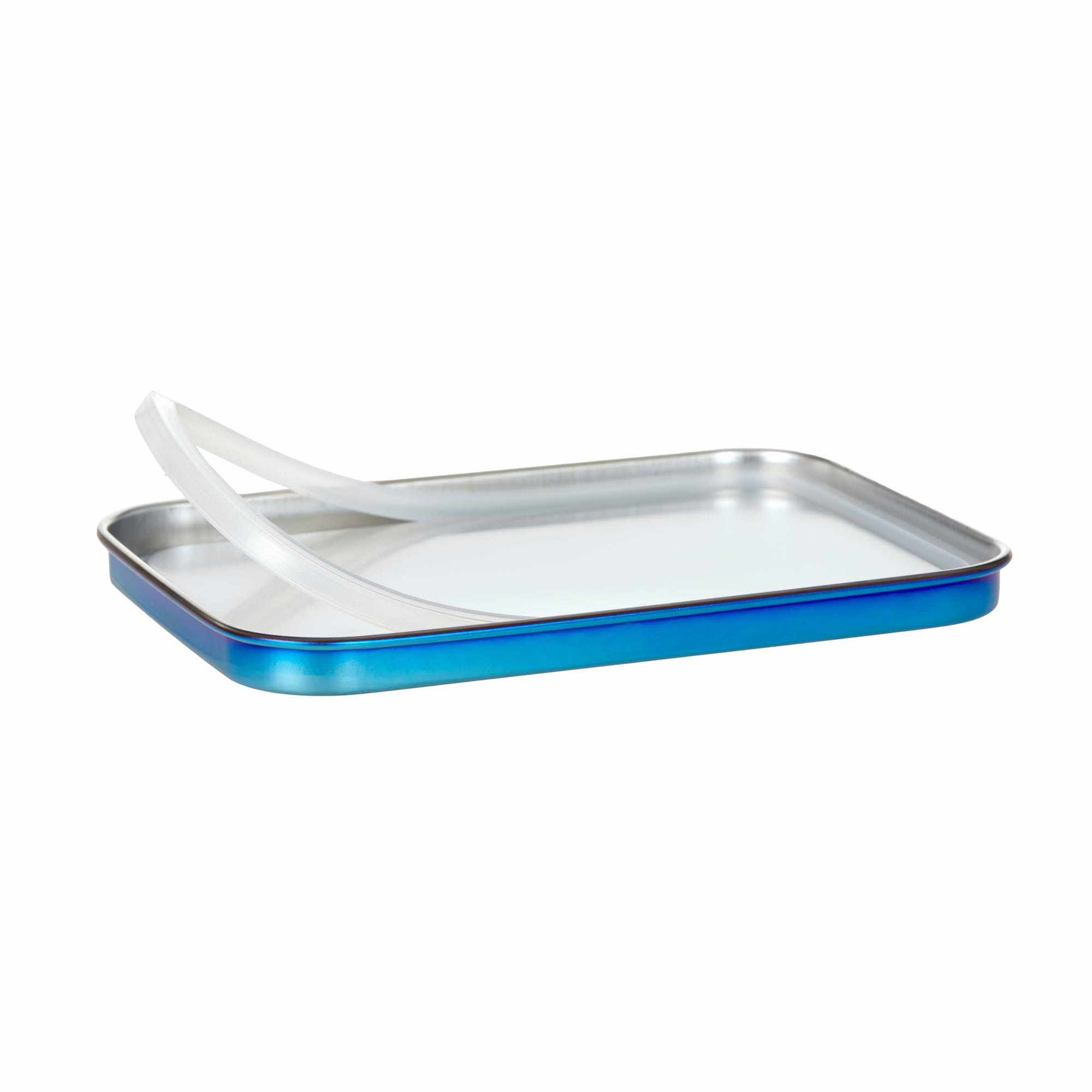 Lassig Lunchbox Stainless Steel Solid Bold - blue/purple