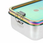 Lassig Lunchbox Stainless Steel Solid Bold - rainbow