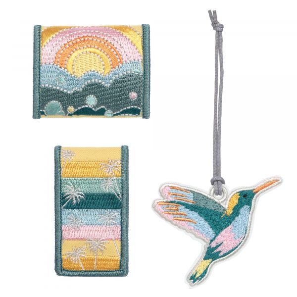 Lassig BOLD Match School Patches Set - Paradise