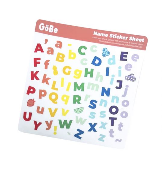 GoBe Sticker Sheet