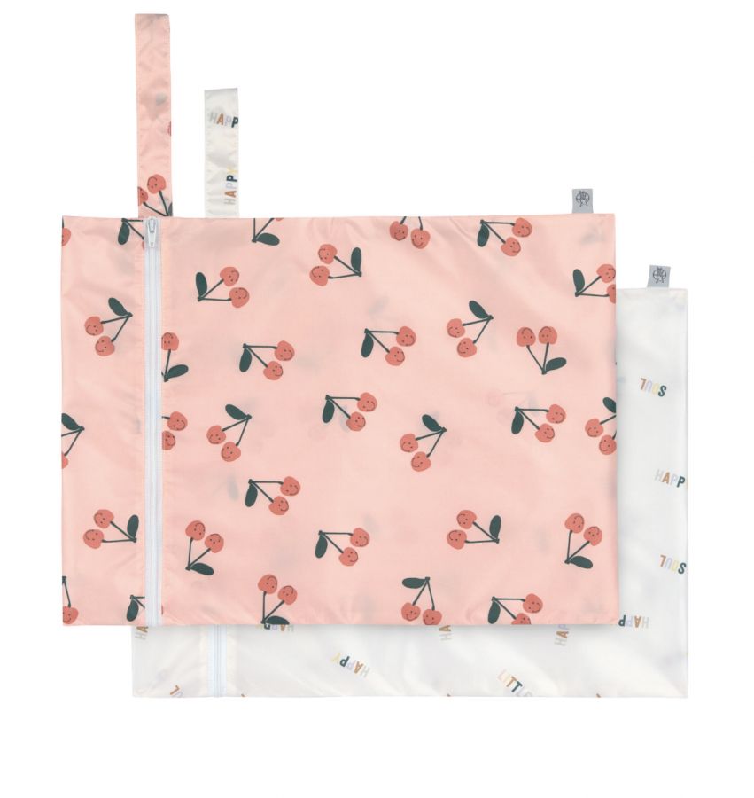 Lassig Wet Bag 2 pcs - Happy Fruits Cherry