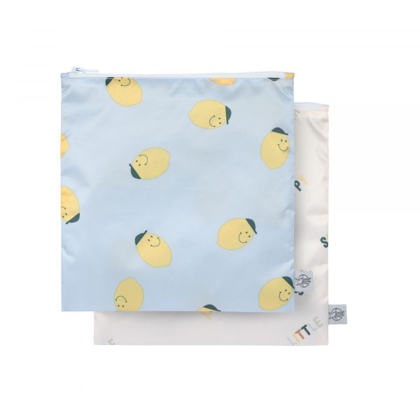 Lassig Snack Bag 2 pcs - Happy Fruits Cherry