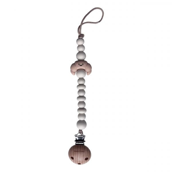 Chewies and More Croissant Clip - Linen