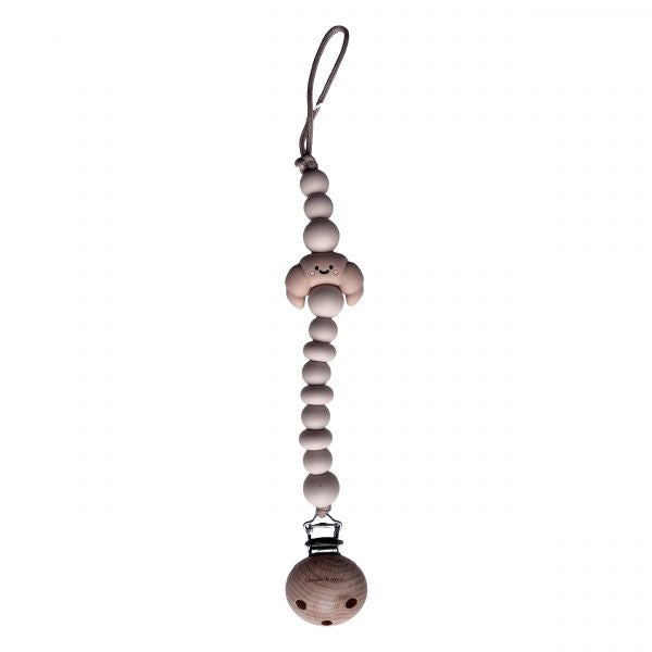 Chewies and More Croissant Clip  - Beige
