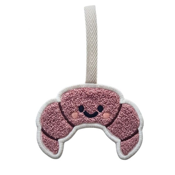 Chewies and More Croissant Pacifier Cloth - Croissant