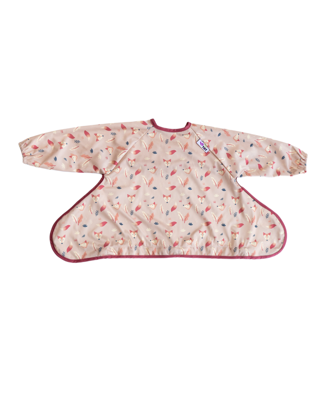 Tidy Tot Cover & Catch bib Foxes