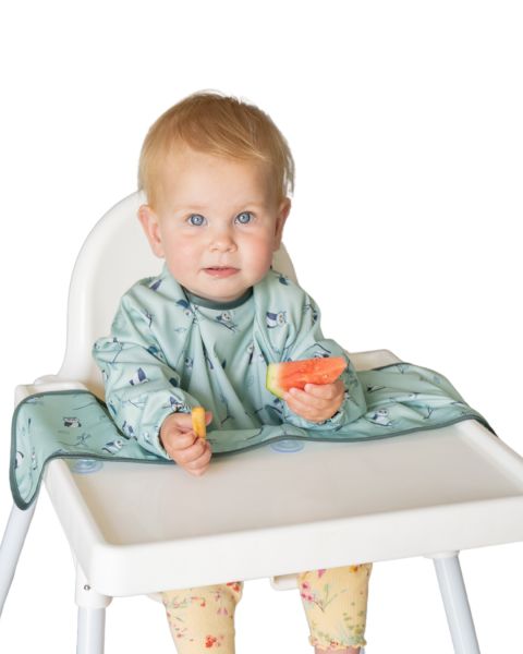 Tidy Tot Cover & Catch bib Owls