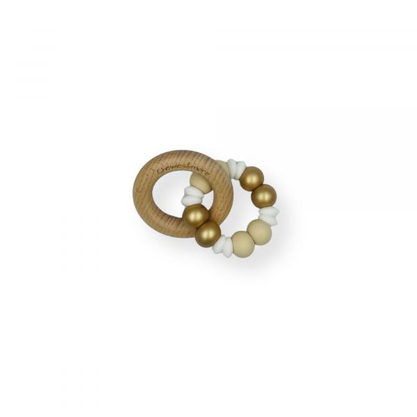Chewies and More Lentil Rattle - Gold