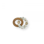 Chewies and More Basic Rattle Mini My Flower - White