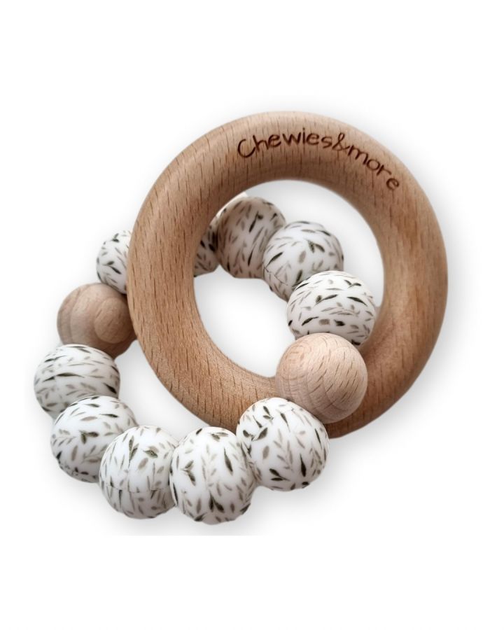 Chewies and More Basic Rattle Mini My Flower Twig