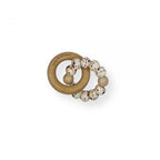 Chewies and More Basic Rattle Mini My Flower - Brown/ White