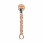Lassig Soother Holder Wood/Silicone Tiny Smile maple