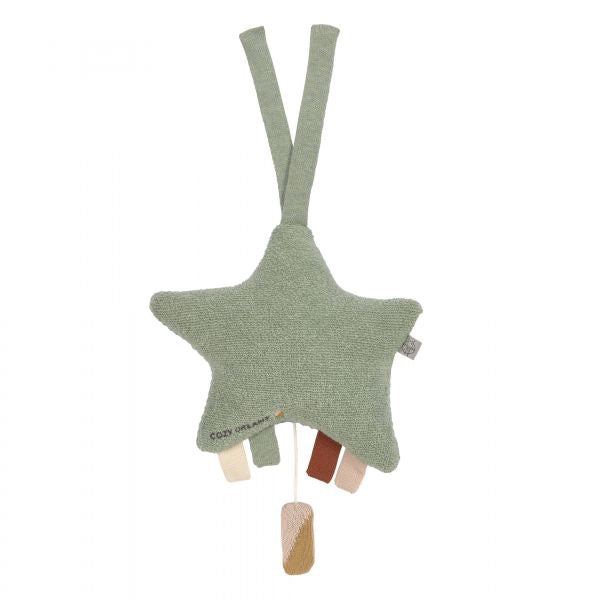 Lassig Knitted Musical Little Universe - Star green