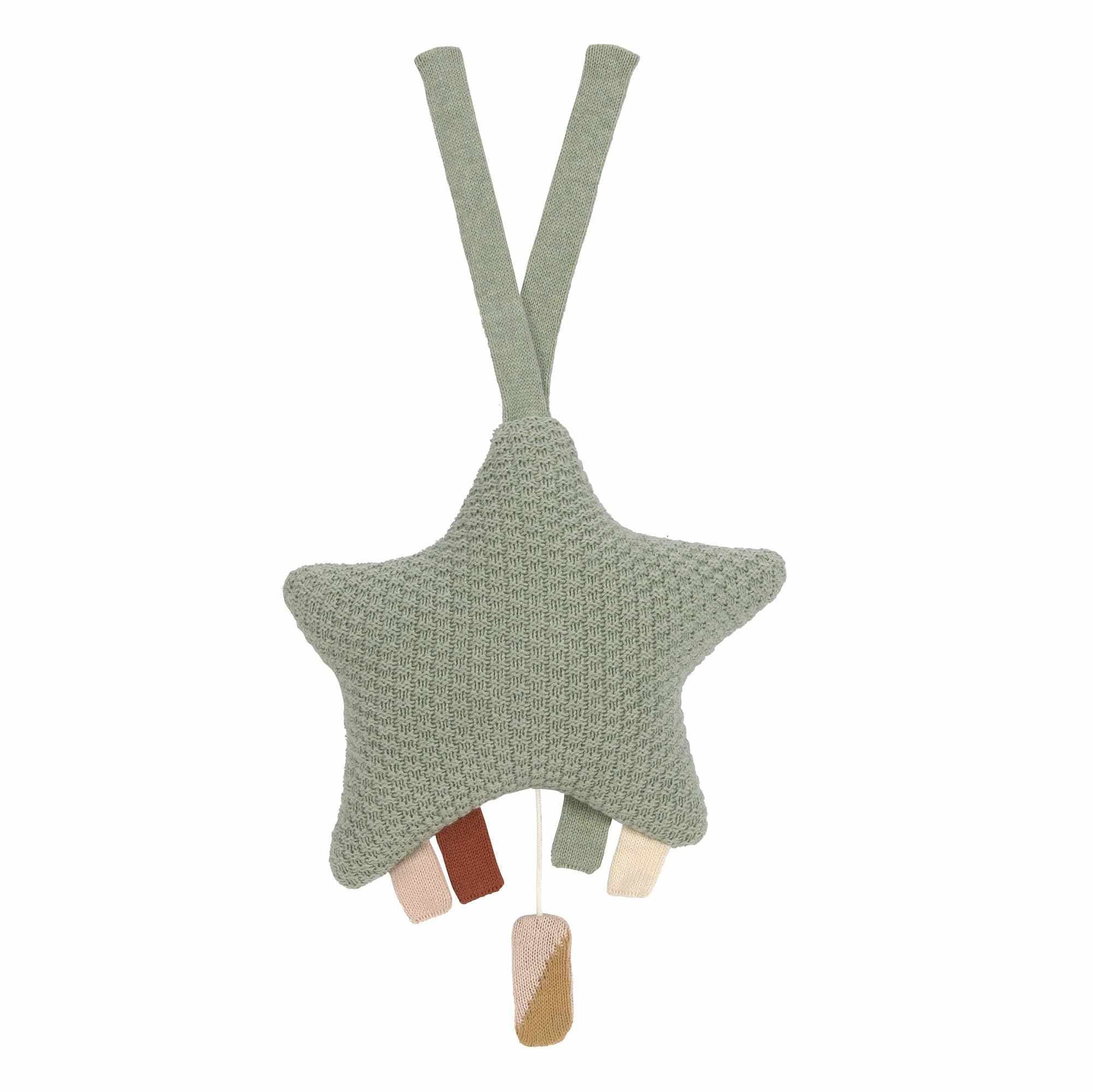 Lassig Knitted Musical Little Universe - Star green