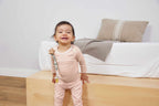 Lassig Soother Holder Wood/Silicone Little Universe Star olive