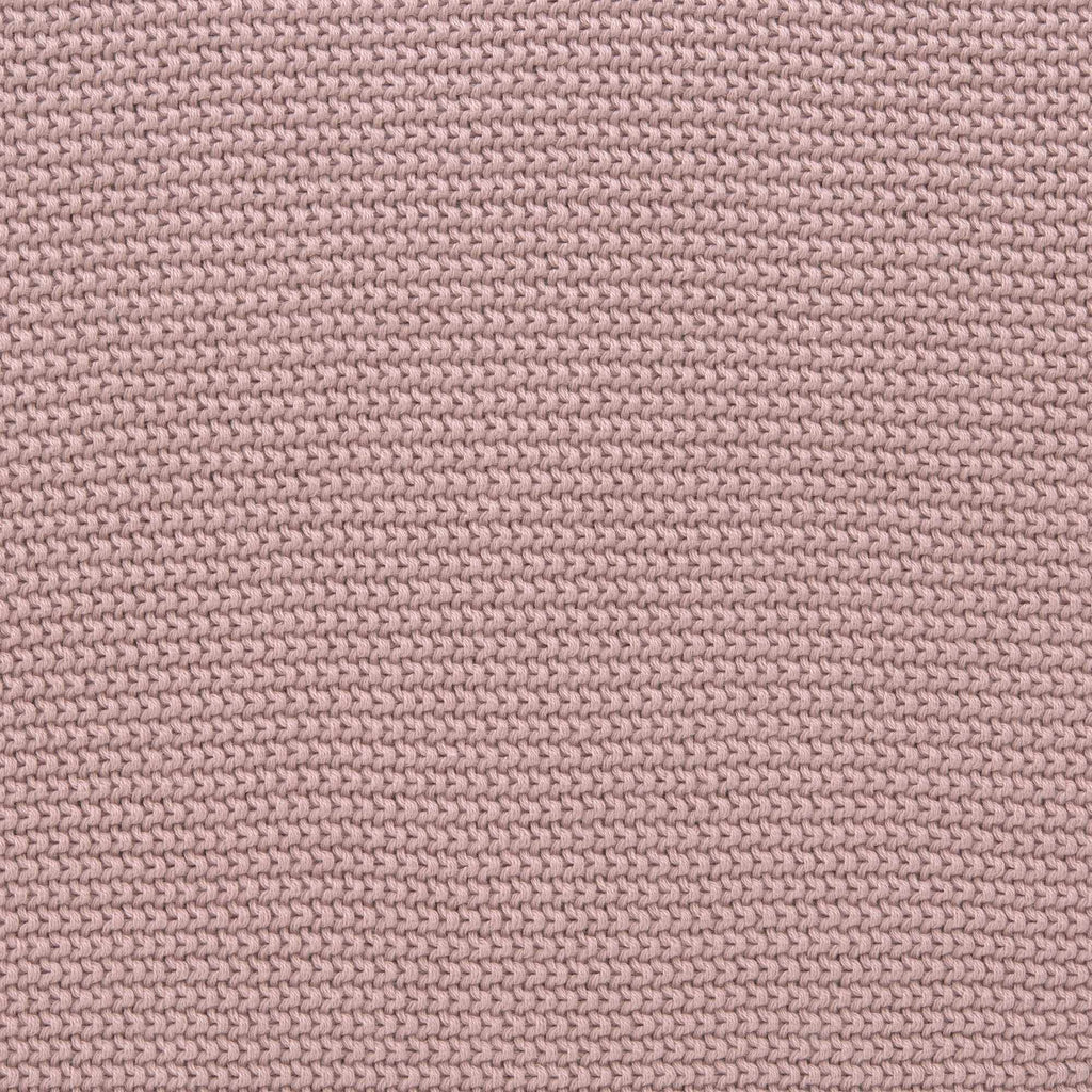 Lassig Knitted Blanket GOTS for Baby Seat, 78 x 78 cm - dusky pink