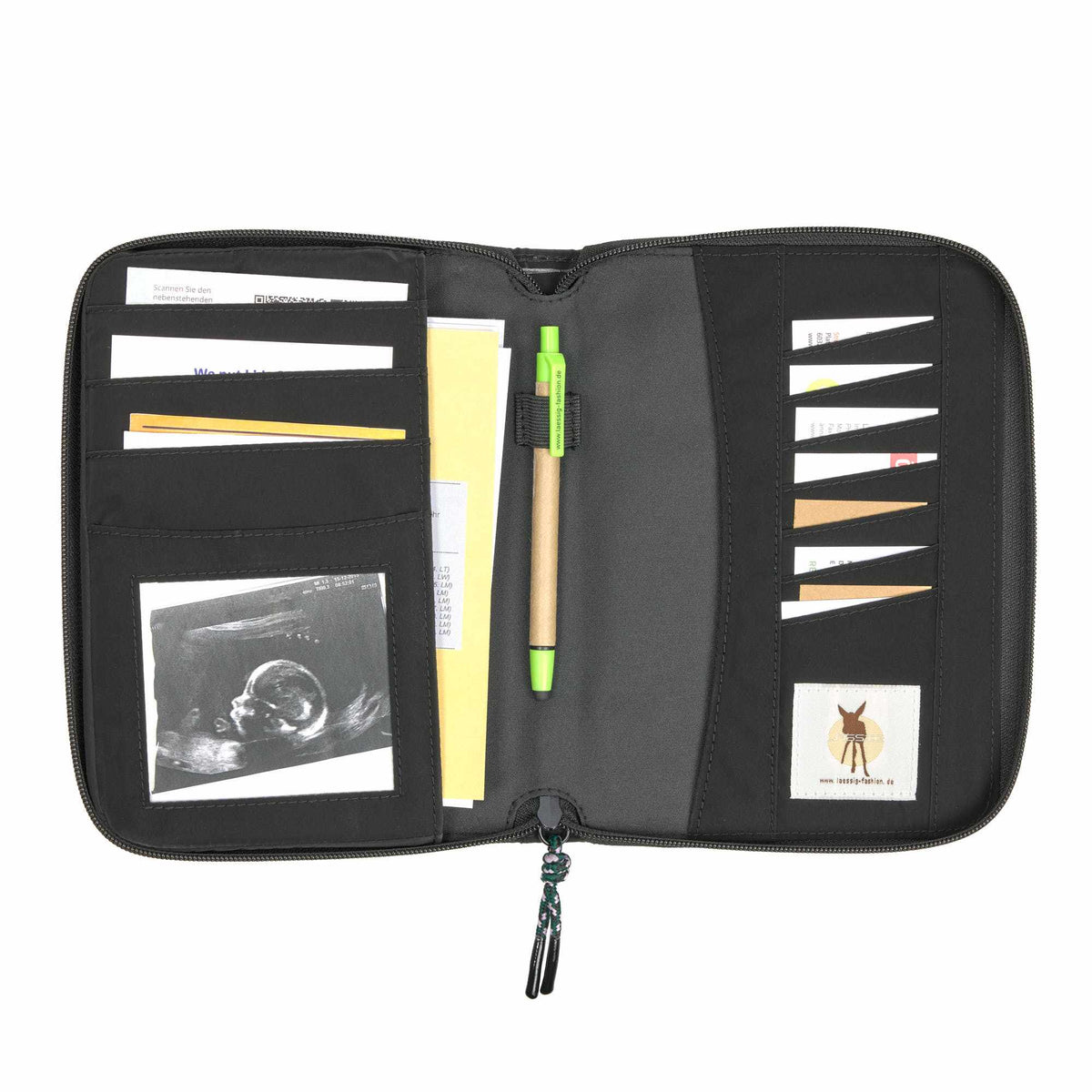 Lassig CAS Document Pouch - black