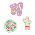 Lassig BOLD Match Textile Sticker - Joy purple