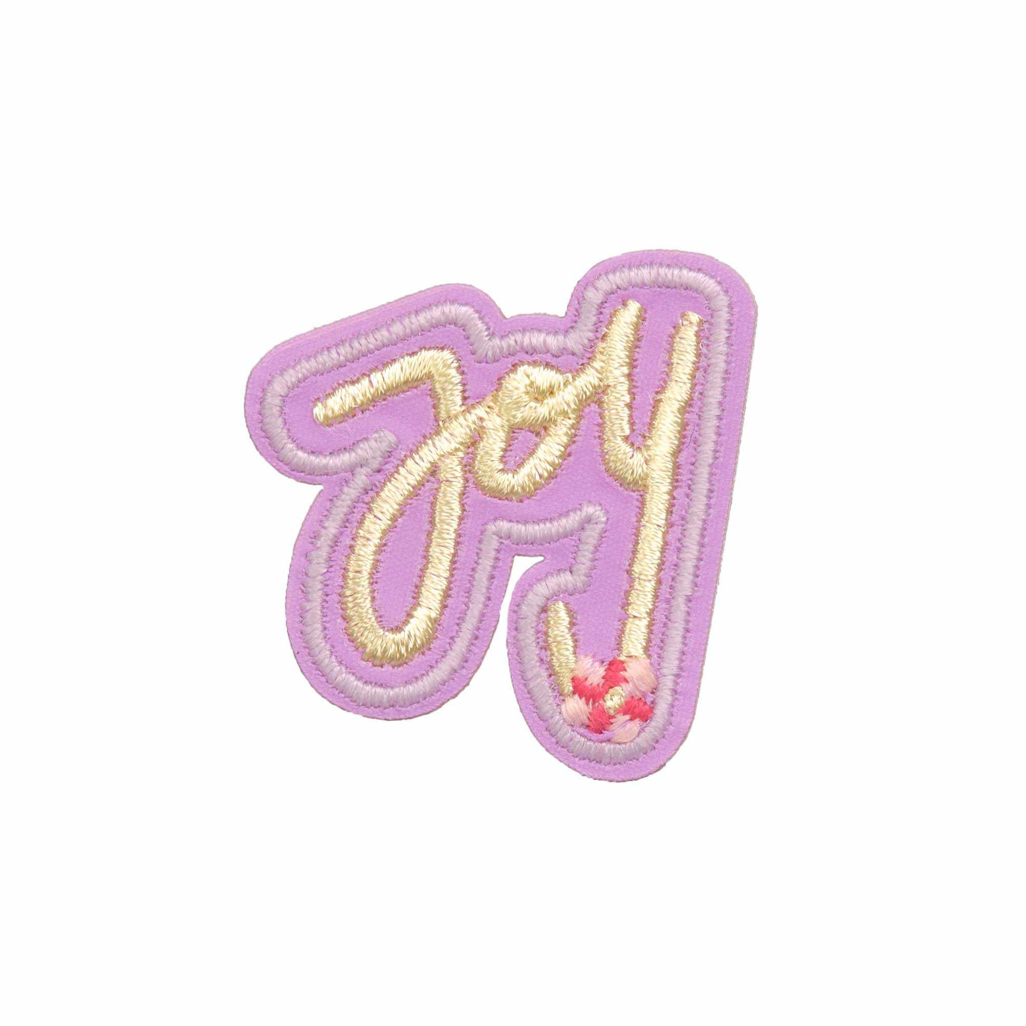 Lassig BOLD Match Textile Sticker - Joy purple