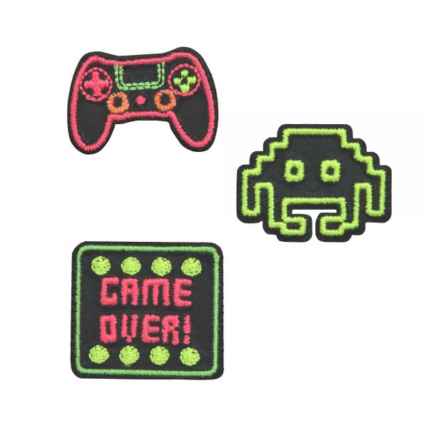 Lassig BOLD Match Textile Sticker - Gaming