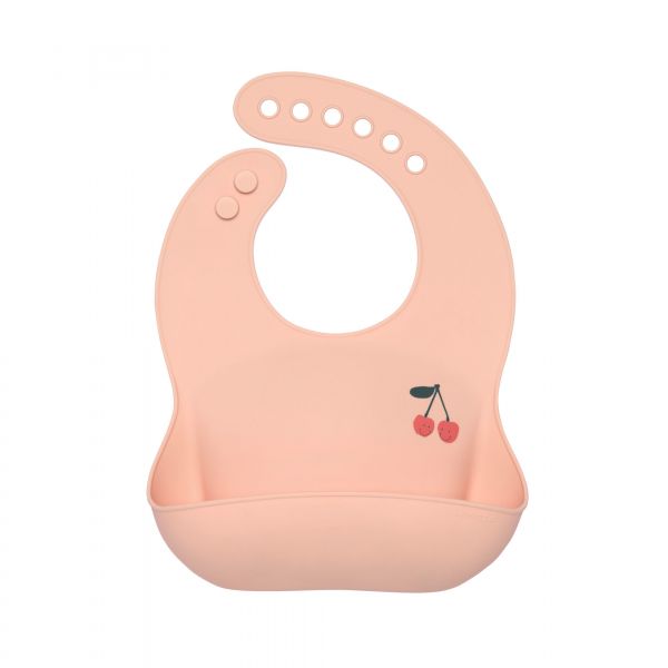 Lassig Silicone Bib - Happy Fruits Cherry