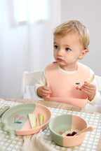 Lassig Silicone Bib - Happy Fruits Cherry